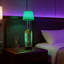 Lampe rechargeable pour bouteille sans fil avec télécommande - lumière DEL à changement de couleur RVB avec minuterie et gradateur pour bouteilles de vin, ensemble de 2 avec abat-jour en lin pour la décoration du bar de la maison