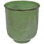 Pot de fleurs extérieur rond en métal Keirstyn - 11 po x 11 po x 12 po - vert - ensemble de 4-1224510326-1224510320