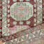 Tapis de couloir en laine Oushak fait à la main Bungalow Rose
