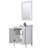 Daria 30'' Single Bathroom Vanity with Marble Top-97873272-97873278-97873274