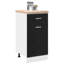 Kitchen Cabinet Black Oak Engineered Wood-1144333048