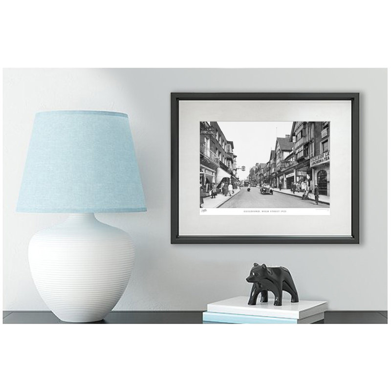 Guildford, High Street 1923 by Francis Frith - Single Picture Frame Print, 45cm H x 60cm W x 2.3cm D