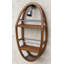 Teak and Stainless Steel Shower Caddy