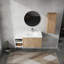 Meuble-lavabo de salle de bain - 42 po avec lavabo et armoire latérale