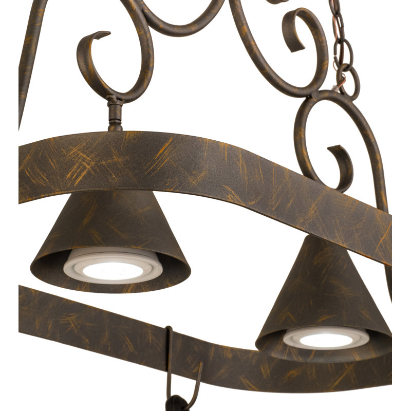 Elana Handcrafted Hanging Pot Rack