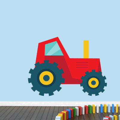 Décalcomanie murale tracteur Ingham