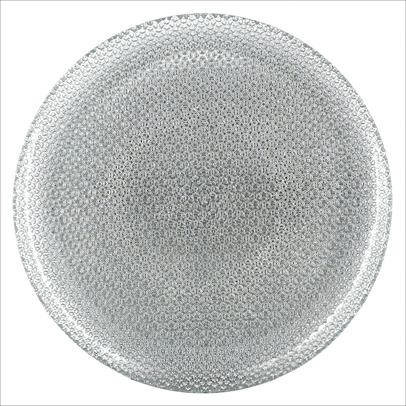 Assiette plate Ocer, Argent