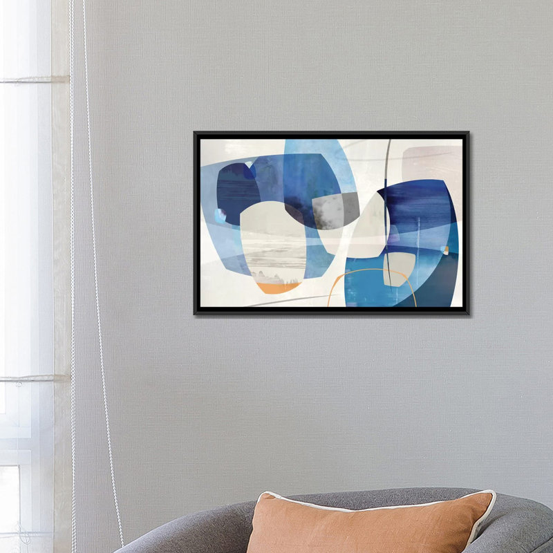 «Shapes and Shapes» par PI Studio - Estampe numérique sur toile tendue avec châssis, H 18 po x l 26 po x P 1,5 po