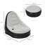 Outsunny Inflatable Chair and Footstool, Inflatable Sofa Lounger, White-99288051