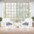 Starner 2 - Person Patio Conversation Set with Cushions-248589673-248589689