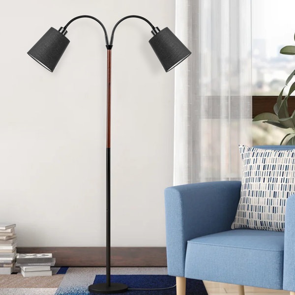 Ebern Designs Kyeria Arc/Arched Floor Lamp with Remote Control and Smart  Bulb Included & Reviews