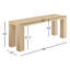 Banc de salle à manger en bois l 57 po Carson-86376341-86376342
