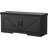 2-Tier Entryway Shoe Storage Bench With Padded Seat, Barn Doors, And Adjustable Shelf-721543102