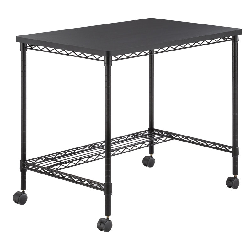 Bureau en fil de fer