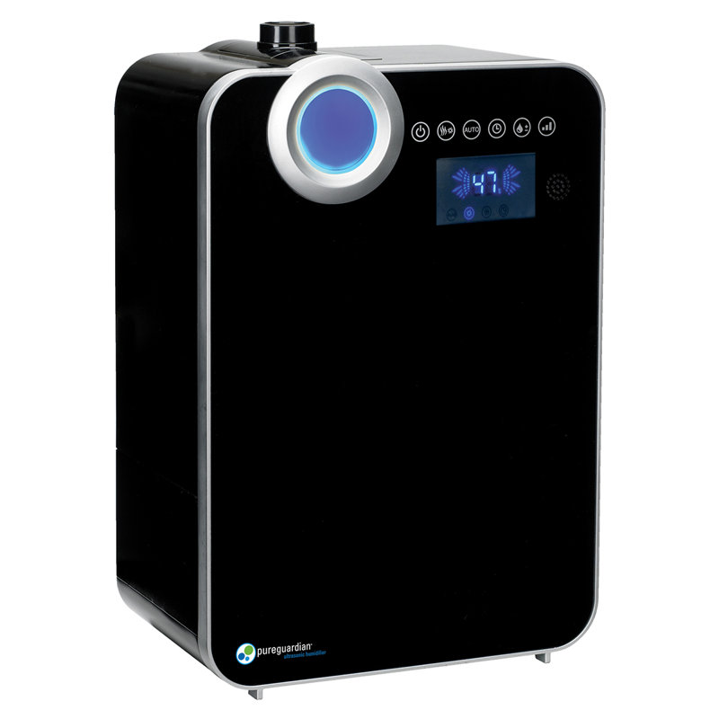Guardian Technologies PureGuardian 2 Gallons Dual Mist Ultrasonic Console Humidifier for 400 Cubic Feet