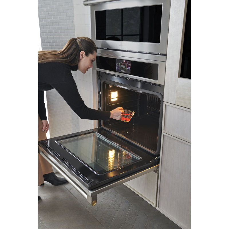 Monogram Appliances 30" 5 Cubic Feet Smart Electric Convection Wall Oven Stainless Steel