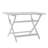 POSITANO FOLDABLE DINING SET, WHITE