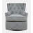 Ines 30'' Wide Tufted Swivel Armchair-1385787497