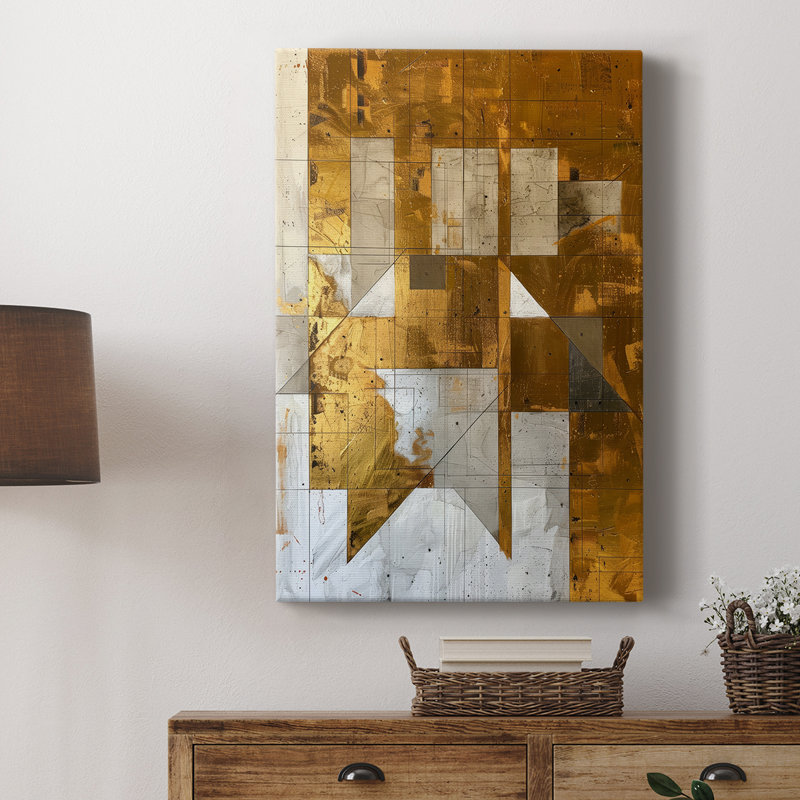 ABSTRACT Series XCVII - Gallery Cavas sur mesure, H 18 po x l 12 po