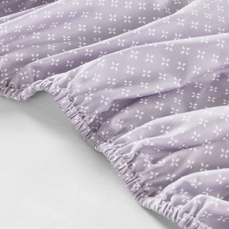 Ensemble de literie très grand taupe - édredon, draps, preuve, 100%