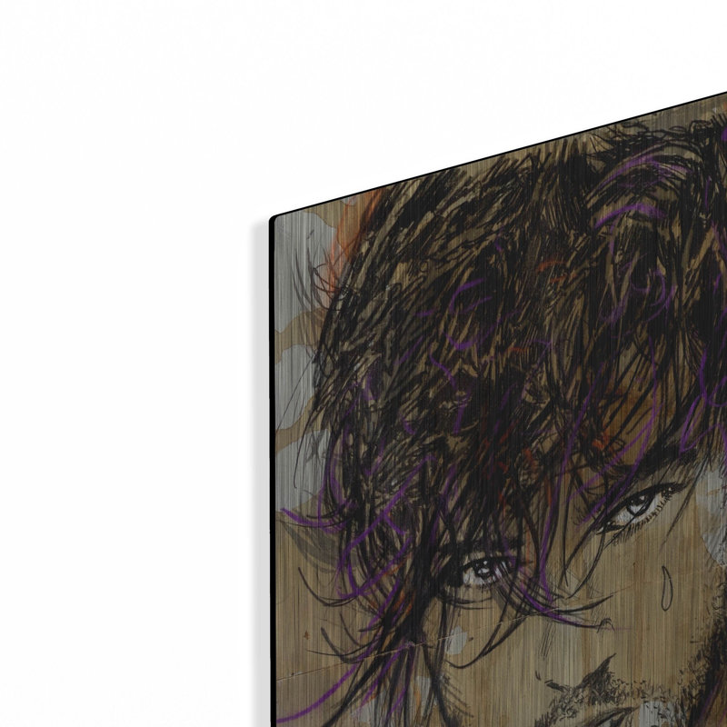 «Boy Can Cry» par Loui Jover, art mural, H 24 po x l 16 po