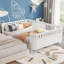 Lit plateforme en bois pour enfants, lit bas en bois avec barrières (modèle breveté)-343017579-343017580-343017582