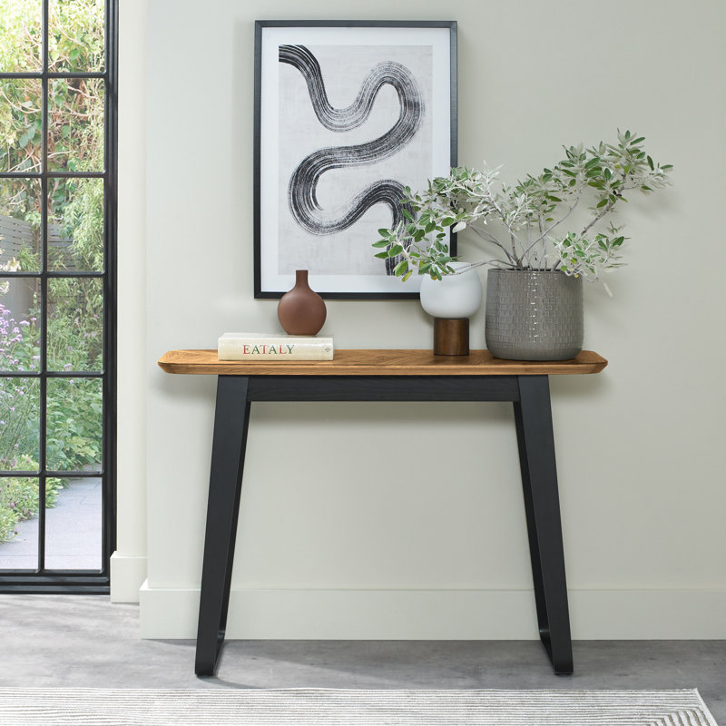 Airin 110cm Console Table, Brown