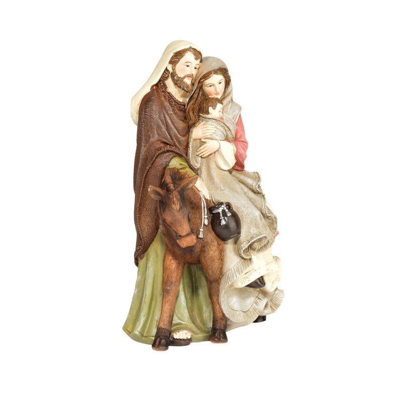 Figurines et objets de collection «Sainte famille sur l'âne»