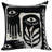 Abstract Velvet Throw Pillow