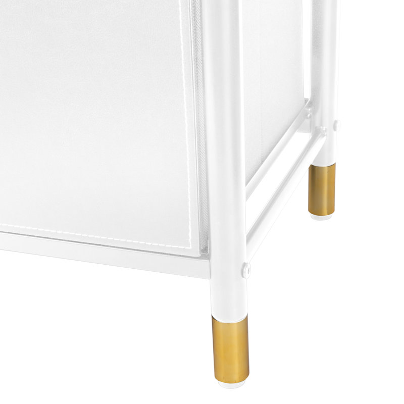 Naaz 39.45'' W 5 - Drawer Dresser, White