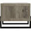 Rectangular Coffee Table In Grey Driftwood Finish - Contemporary Style Statement Modern With Storage Enhance Your Space
