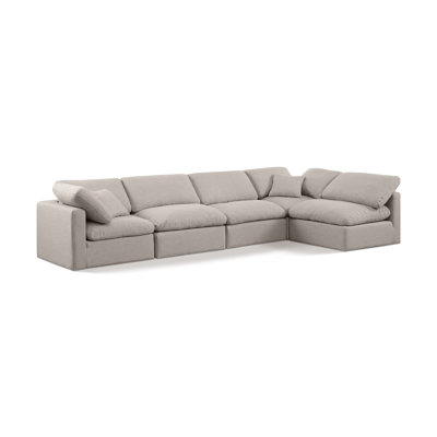 Hinami 5 - Piece Upholstered Corner Sectional