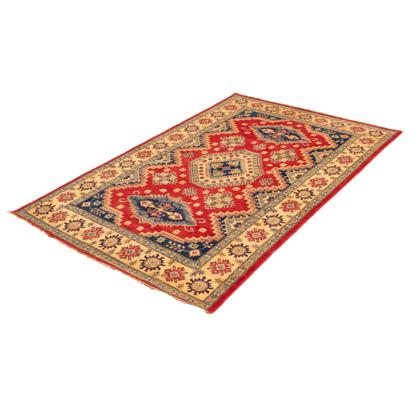 Tapis rouge Finest Ghazni 6 pi 6 po x 9 pi 11 po