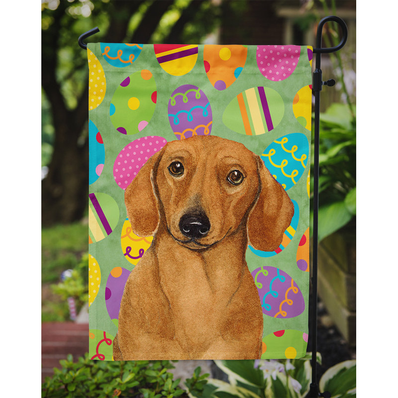 Drapeau de jardin Atara, Teckel 1