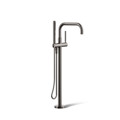 Purist Floor-Mount Bath Filler Trim with Handshower