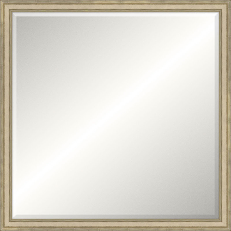 Miroir de plancher Newbury, 40 po x 40 po, Carrée