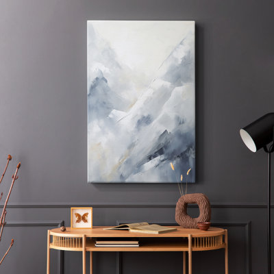Paysages série CCxxvii - Toile tendue avec châssis de qualité supérieure - Prêt à être accroché