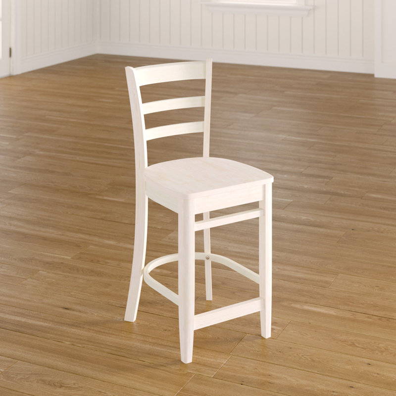 Bailey-Lee Solid Wood Counter Stool, Counter Stool (24” Seat Height)