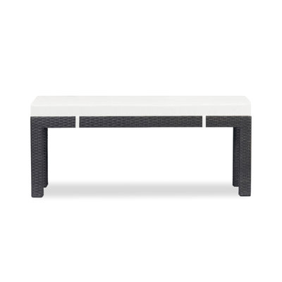 Buckholtz Wicker Outdoor Bench