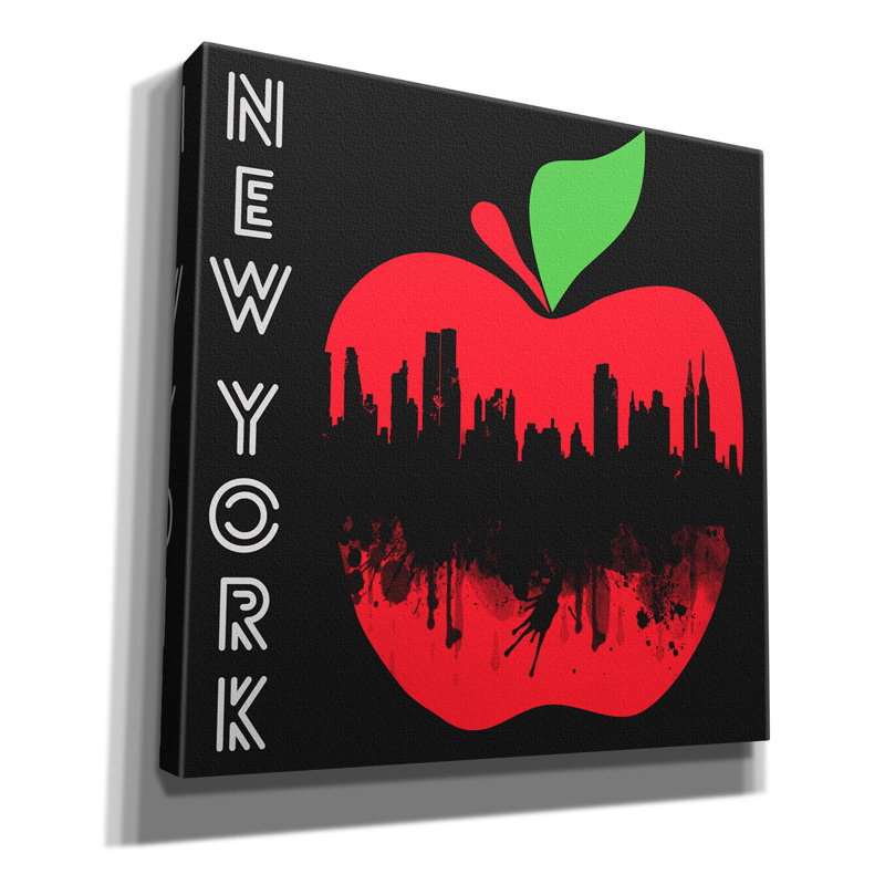 "New York 4" par Mark Ashkenazi, H 12 po x l 12 po x P 0,75 po