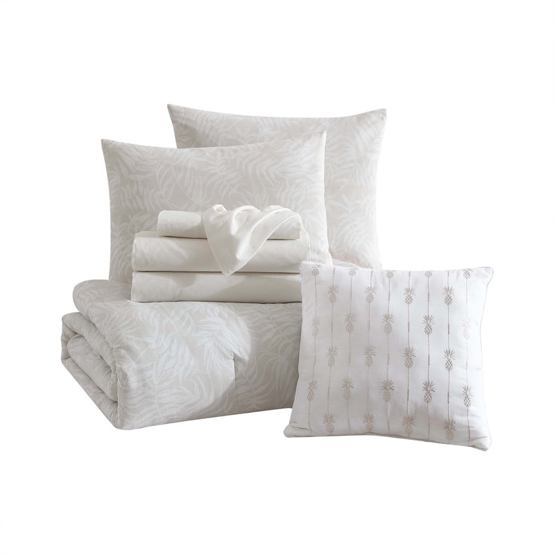 Tommy Bahama Comforter Set, King Comforter + 7 Additional Pieces