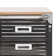 Seville Classics UltraHD 4-Drawer with 1-Door Rolling Cabinet