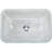Charlie 18" Glass Rectangular Bathroom Vessel Sink - Modern Style Collection-91798132