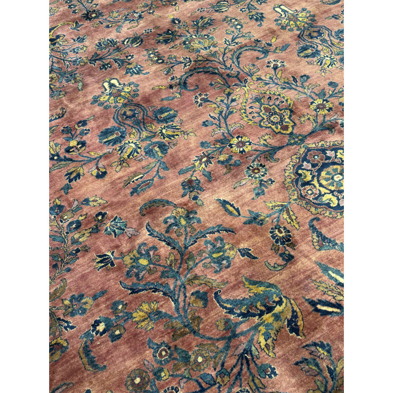 Red Persian Antique Kashan 12' X 20'8"