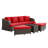 Modway Monterey Outdoor Patio Sectional Sofa-468967677