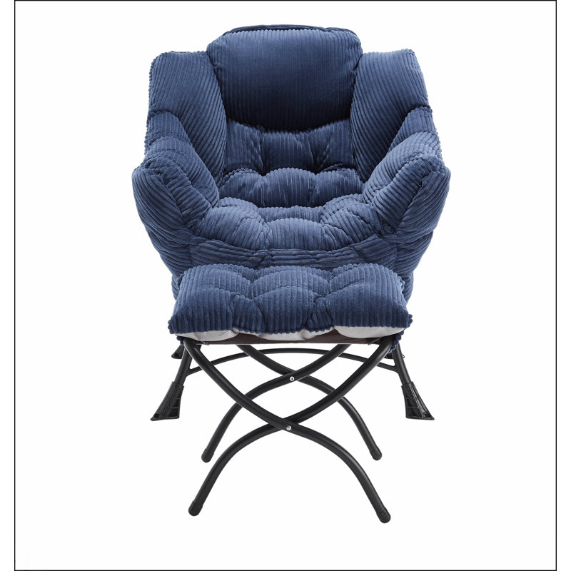 Méridienne moderne avec repose-pieds, accoudoirs, poche latérale et repose-pieds pour petits espaces, fauteuil de lecture confortable et élégant