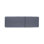 Coussin de chaise longue d'extérieur gris foncé - Coussin de siège de remplacement pour patio avec sangles réglables