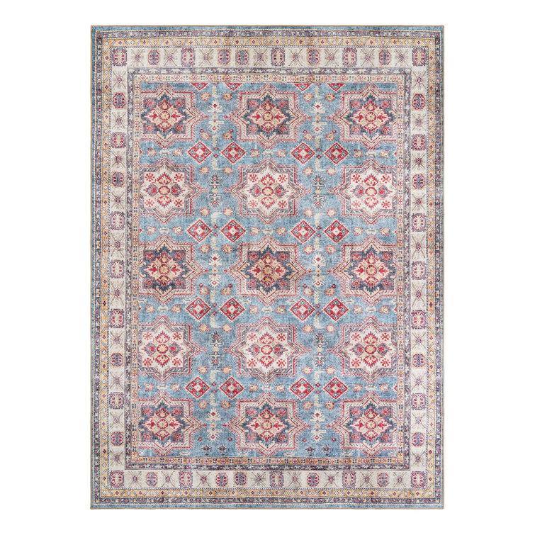 Mazzie Performance Chenille Floral Indoor Rug