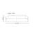 Deep-Seat High-Back White Sofa