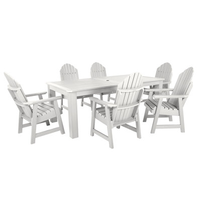 Macias 6 - Person Patio Dining Set with Rectangular Table